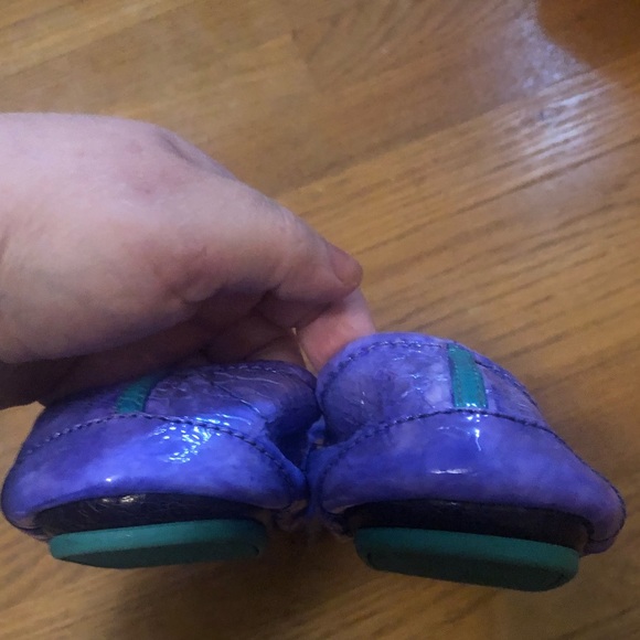 Euc size 9 custom purple croc tieks - Picture 2 of 6